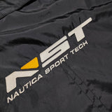 NAUTICA ヴィンテージ SPORT TECH アノラック サイズL ナイロン パーカー ブラック メンズ ノーティカ【中古】4-0705M△