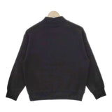 MHL. SOFT WOOL JERSEY モックネック 595-1269512 トレーナー スウェット 21AW ネイビー レディース エムエイチエル【中古】4-1218T∞