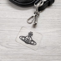 Vivienne Westwood 未使用品 24SS RE-VEGAN GRAIN PHONE LANYARD 販売証明書付属 定価64900円 ショルダーバッグ ブラック レディース ヴィヴィアンウエストウッド【中古】4-0805G◎