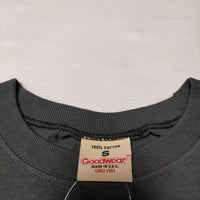 Goodwear 新品 USA製 7.2ozコットンクルーネック 半袖Ｔシャツ カットソー チャコールグレー レディース グッドウェア【中古】4-0701S∞