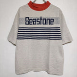 45R/45rpm SEA STONEの908ヨックネックTシャツ 定価30800円 スウェット ベージュ レディース フォーティーファイブアールピーエム【中古】4-0626S∞