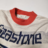 45R/45rpm SEA STONEの908ヨックネックTシャツ 定価30800円 スウェット ベージュ レディース フォーティーファイブアールピーエム【中古】4-0626S∞