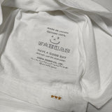 45R/45rpm F.F RPM STUDIO プリント サイズ3 半袖Ｔシャツ カットソー ホワイト メンズ フォーティーファイブアールピーエム【中古】4-0626S∞