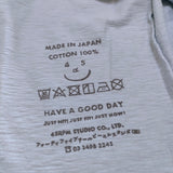 45R/45rpm サイズ4 コットン 長袖Ｔシャツ カットソー ロンＴ ライトブルー レディース フォーティーファイブアールピーエム【中古】4-0606M△