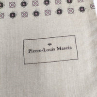 Pierre-Louis Mascia ウールシルク マフラー ストール ベージュ レディース ピエールルイマシア【中古】4-0725G◎