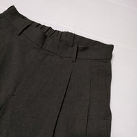 JOURNAL STANDARD LUXE ライトツイル タックテーパーパンツ 定価19800円 パンツ ブラウン レディース ジャーナルスタンダード ラックス【中古】4-1212M∞