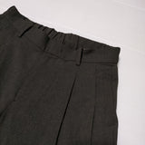 JOURNAL STANDARD LUXE ライトツイル タックテーパーパンツ 定価19800円 パンツ ブラウン レディース ジャーナルスタンダード ラックス【中古】4-1212M∞