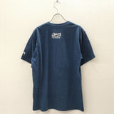 STUSSY サイズSMALL コットン 半袖Ｔシャツ カットソー ネイビー メンズ ステューシー【中古】4-0801S◎