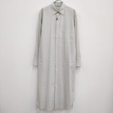 AURALEE 未使用 WASHED FINX TWILL ONE-PIECE A22AD04TN 1 定価51700円 ワンピース 22AW ライトグレー レディース オーラリー【中古】4-0614M♪