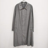 AURALEE 新品 SUPER FINE TROPICAL WOOL SOUTIEN COLLAR COAT A23SC01WT 3 ステンカラーコート 23SS グレー メンズ オーラリー【中古】4-0609M♪