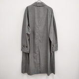 AURALEE 新品 SUPER FINE TROPICAL WOOL SOUTIEN COLLAR COAT A23SC01WT 3 ステンカラーコート 23SS グレー メンズ オーラリー【中古】4-0609M♪