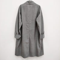 AURALEE 新品 SUPER FINE TROPICAL WOOL SOUTIEN COLLAR COAT A23SC05WT サイズ3 ステンカラーコート 23SS グレー オーラリー【中古】4-0614M♪