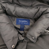 GYMPHLEX J-1028 サイズ12 ロング ダウンコート グレー レディース ジムフレックス【中古】4-1116A♪