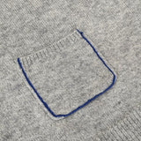 hibino SRN1081 1000113 ウールニット ベスト グレー レディース ヒビノ【中古】4-1022T♪