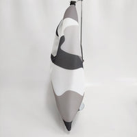 MM6/Maison Margiela S54WD0039 ジャパニーズメッシュトートバッグ ホワイト グレー レディース エムエム6/メゾンマルジェラ【中古】4-0531G♪