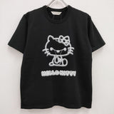 beautiful people HELLO KITTY suvin pima jersey T-shirt 定価25300円 半袖Tシャツ 23SS ブラック ビューティフルピープル【中古】4-0531S♪