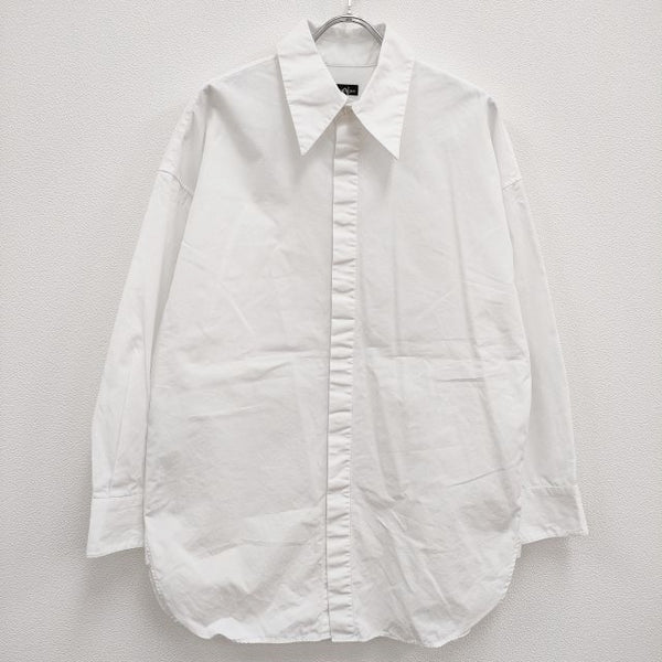 Steven Alan 8211-299-0270 COTTON SHIRT 定価24200円 サイズS 長袖シャツ 23AW ホワイト レディース スティーブンアラン【中古】4-0614M♪