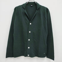 45R/45rpm アイスコットンCARDIGAN 定価29700円 3 カーディガン グリーン レディース フォーティーファイブアールピーエム【中古】4-0614M♪