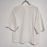 MHL. ラグランスリーブ 595-0168501 GARMENT DYE COTTON JERSEY 半袖Ｔシャツ カットソー 2020 アイボリー レディース エムエイチエル【中古】4-0808S∞