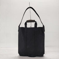 TEMBEA 2WAY DOCUMENT TOTE ドキュメントトート 定価11500円 キャンバス トートバッグ ブラック レディース テンベア【中古】4-0629G♪