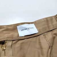 UNITED ARROWS 新品 チノスカート 定価18000円 UWSC C CHINO S FLA ロングスカート ベージュ レディース ユナイテッドアローズ【中古】4-0730G△