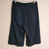 R&D.M.Co- ガウチョパンツ サイズM コットン キュロット ネイビー レディース オールドマンズテーラー【中古】4-0730G△