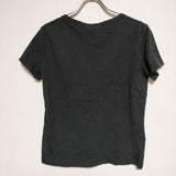 MHL. 595-268452 コットン 無地 半袖Ｔシャツ カットソー チャコールグレー レディース エムエイチエル【中古】4-0808S∞
