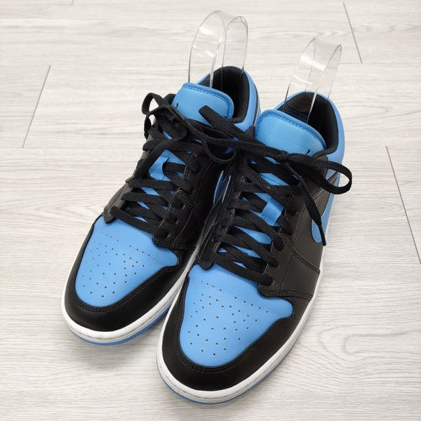 NIKE Nike Air Jordan 1 Low University Blue 553558-041 29cm スニーカー ミズイロ ブラック メンズ ナイキ【中古】4-0826G◎