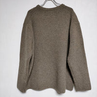 Pilgrim Surf+Supply Honey CrewKnit 定価26400円 ウールセーター ニット 23AW ブラウン レディース ピルグリム サーフ+サプライ【中古】4-1127T∞