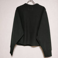 R.H Vintage Cut Off Sweat Shirt 3810900285 コットン XS カットオフ スウェット ブラック レディース ロンハーマンヴィンテージ【中古】4-0727M∞