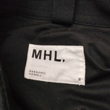 MHL. PROOFED HEAVY WOOL メルトン 595-0210504 ダッフルコート 20AW ネイビー レディース エムエイチエル【中古】4-1101A▲