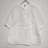 MHL. 595-0152508 COMPACT COTTON POPLIN プルオーバー ブラウス シャツ 2020 オフホワイト レディース エムエイチエル【中古】4-0722S∞