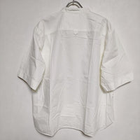 MHL. 595-0152508 COMPACT COTTON POPLIN プルオーバー ブラウス シャツ 2020 オフホワイト レディース エムエイチエル【中古】4-0722S∞