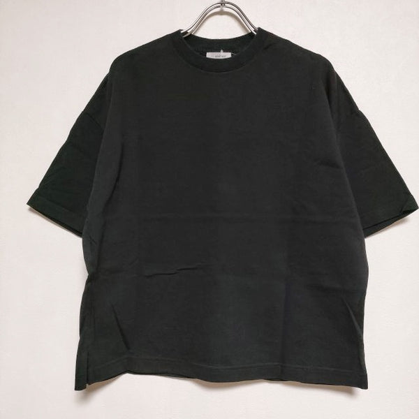 atelier naruse na-F07068 basque cotton cut&sewn 半袖Ｔシャツ カットソー ブラック レディース アトリエナルセ【中古】4-0706S∞