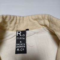 R&D.M.Co- ウール  サイズS  ジャケット アイボリー レディース オールドマンズテーラー【中古】4-1124T∞