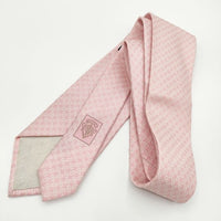 GUCCI GG柄 シルク イタリア製 ネクタイ ピンク メンズ グッチ【中古】5-0510G∞