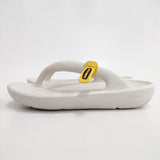 TAW&TOE トーアンドトー 未使用品 Zerovity Flip Flop Sport リカバリーサンダル S サンダル アイボリー レディース【中古】4-0614S♪