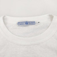 R&D.M.Co- ENGLAND T-SHIRT 定価13200円 6342 長袖Ｔシャツ カットソー ロンＴ ホワイト レディース オールドマンズテーラー【中古】4-0920M♪