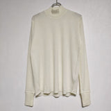 MUSE de Deuxieme Classe 新品 WOOLY RIB ハイネック プルオーバー 定価20900円 ニット 23AW キナリ レディース ミューズドゥドゥーズィエムクラス【中古】4-1026T∞