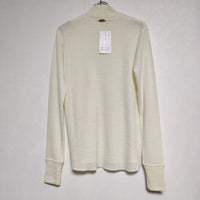 MUSE de Deuxieme Classe 新品 WOOLY RIB ハイネック プルオーバー 定価20900円 ニット 23AW キナリ レディース ミューズドゥドゥーズィエムクラス【中古】4-1026T∞