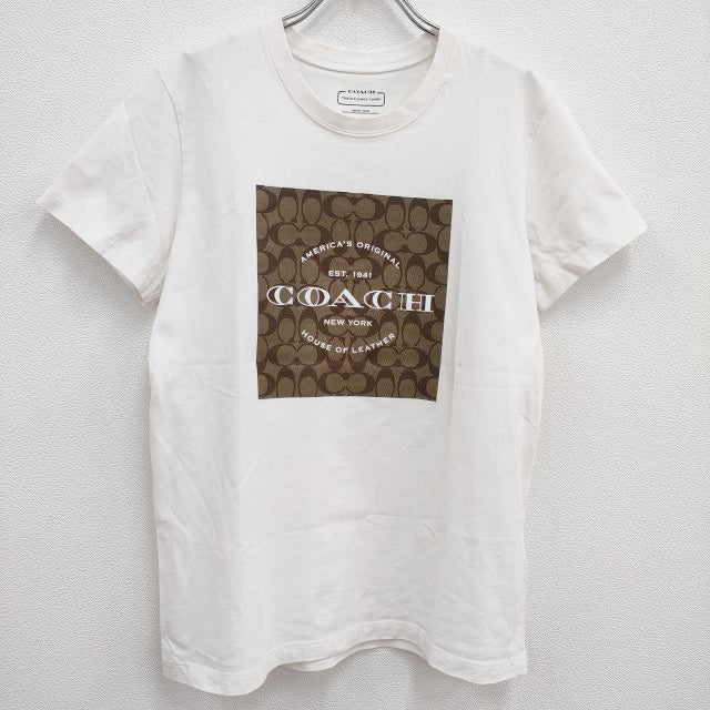 コーチ COACH Tシャツ COACH tシャツ エッセンシャル シグネチャー Tシャツ メンズ