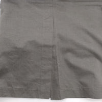 nicholson and nicholson PIANO コットンリネン ロングスカート チャコールグレー レディース ニコルソンアンドニコルソン【中古】4-0803M∞
