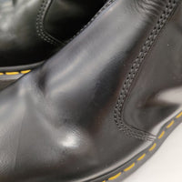 Y's/Dr.Martens チェルーシーブーツ サイドゴア バッグジップ サイズUK4 Ys 2976 QUAD ブーツ ブラック レディース ワイズ/Yohji/ドクターマーチン【中古】4-1211G◎