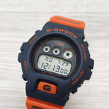 HYSTERIC GLAMOUR/CASIO Gショック G-SHOCK DW-6900FS ヒステリックグラマーコラボモデル 腕時計 オレンジ ネイビー レディース ヒステリックグラマー/カシオ【中古】4-0822G◎