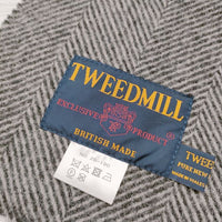 TWEEDMILL ウール マフラー マフラー グレー レディース ツイードミル【中古】4-1023T◎