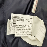 Pyrenex BORDEAUX JP34 ファー ダウンコート ダウンジャケット ネイビー レディース ピレネックス【中古】4-1101A◆