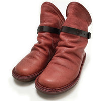trippen BOMB RED レザー サイズ36 ブーツ レッド レディース トリッペン【中古】5-0707T◎