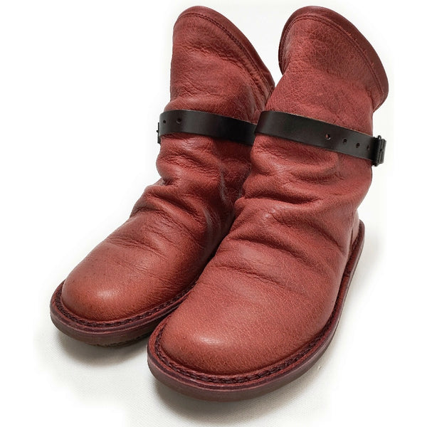 trippen BOMB RED レザー サイズ36 ブーツ レッド レディース トリッペン【中古】5-0707T◎