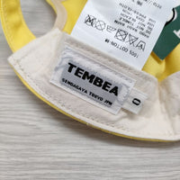 TEMBEA 新品 SDG CAP キャップ サイズ0 定価6800円 コットン 帽子 キャップ イエロー レディース テンベア【中古】4-0724G◎