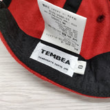 TEMBEA 新品 MOGNO.3 SDG CAP キャップ サイズ0 定価6800円 帽子 キャップ レッド レディース テンベア【中古】4-1023T◎